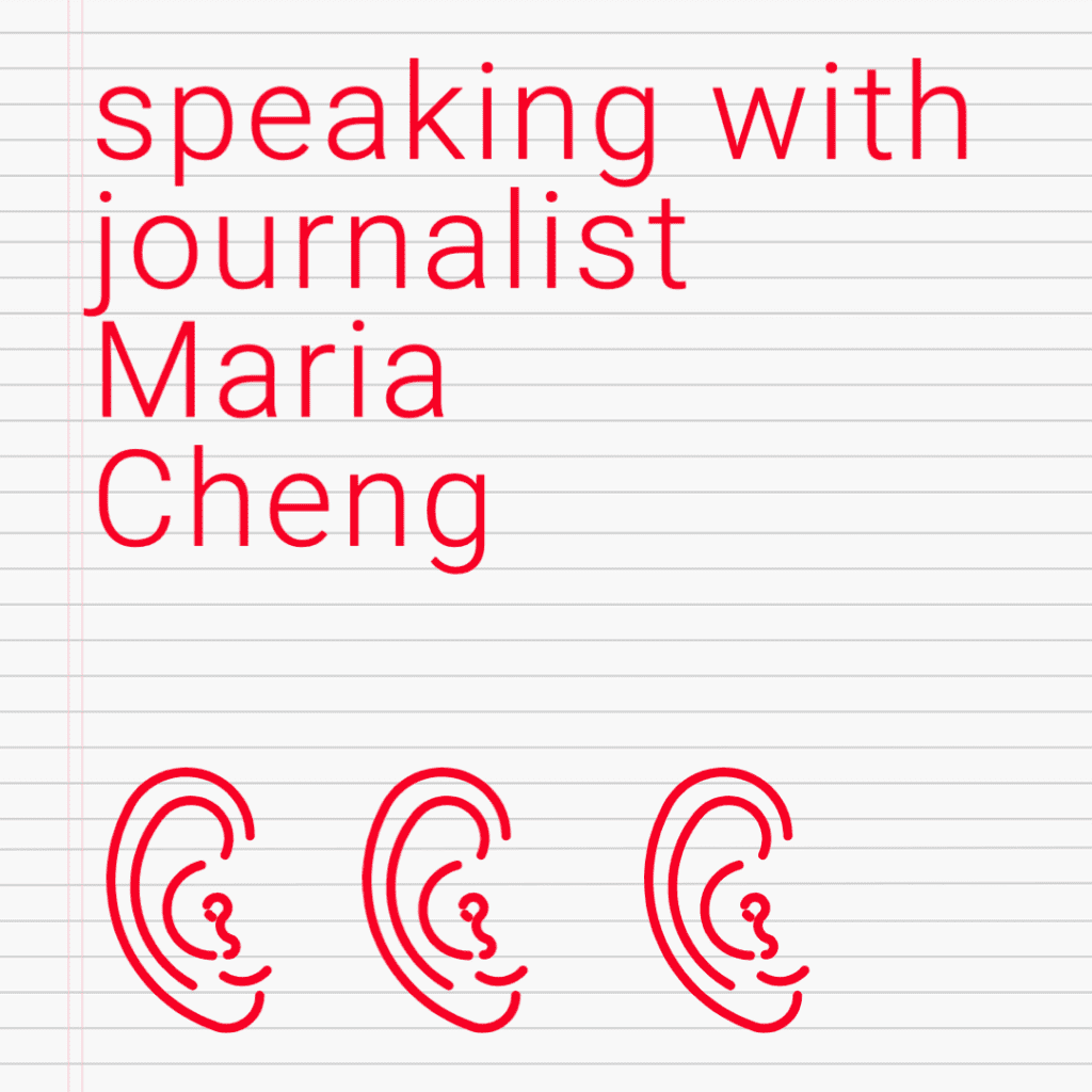 Speaking with Maria Cheng